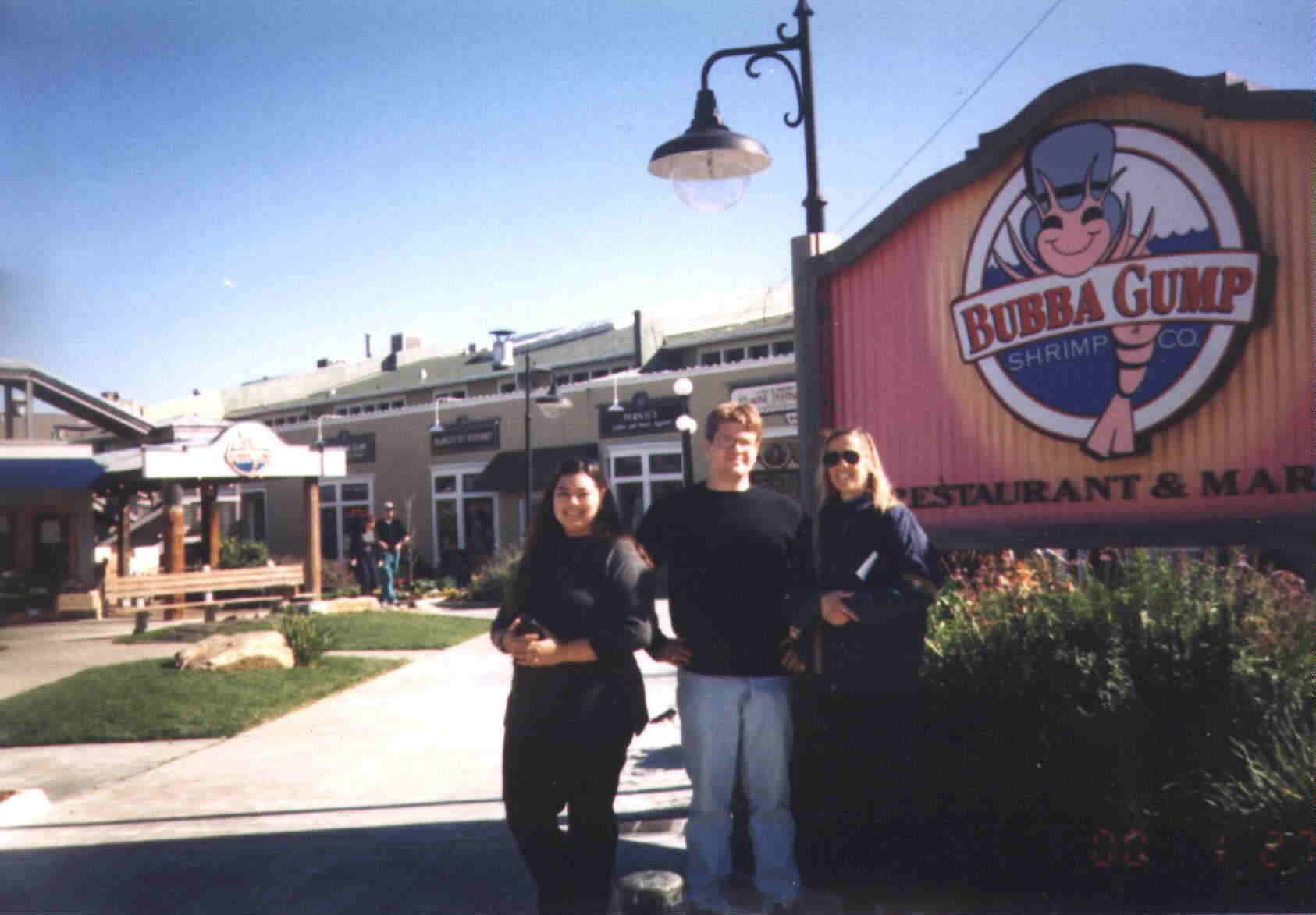 Chandra, Phil, and Lucy in Monterey 2000
