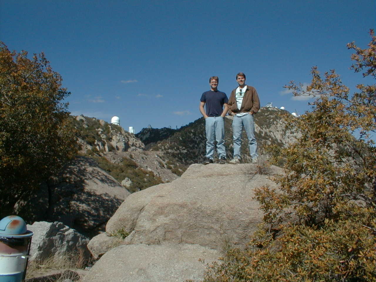 Phil and Jeff on top of Kitt Peak